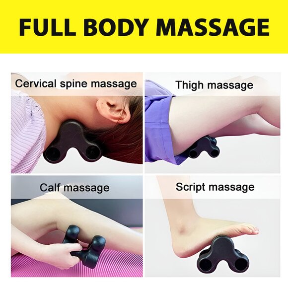 Pressure Point Massage Tool – Handheld Manual Deep Tissue Pain Relief for Neck - Picture 3 of 8